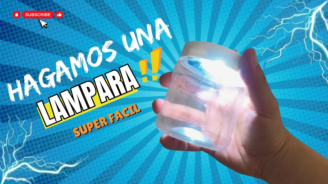 ¡Te Asombrará Esta LAMPARA Súper Fácil! 😲 || Reciclando una Botella CLHI⚡