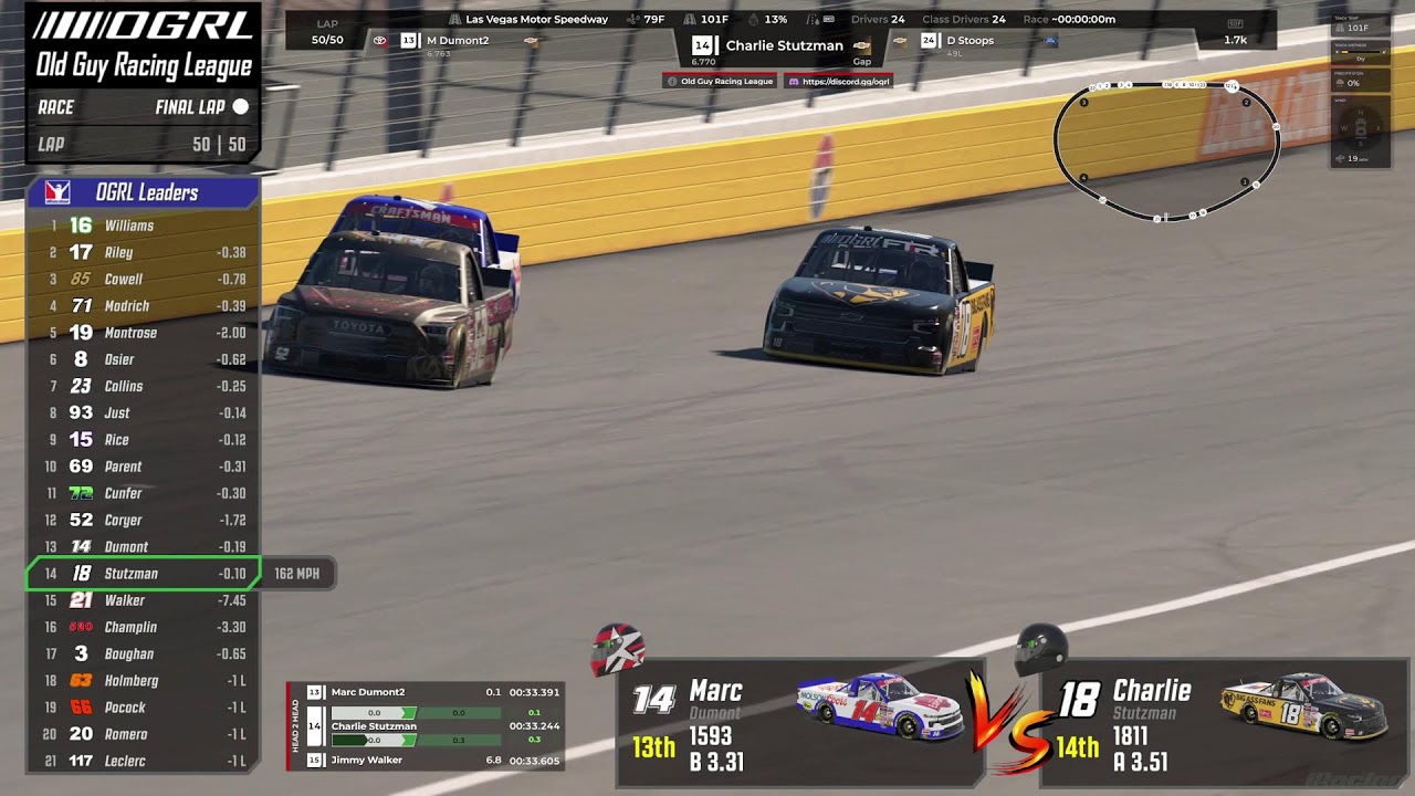 OGRL Season X of the Thursday Thunder Trucks at Las Vegas Motor Speedway