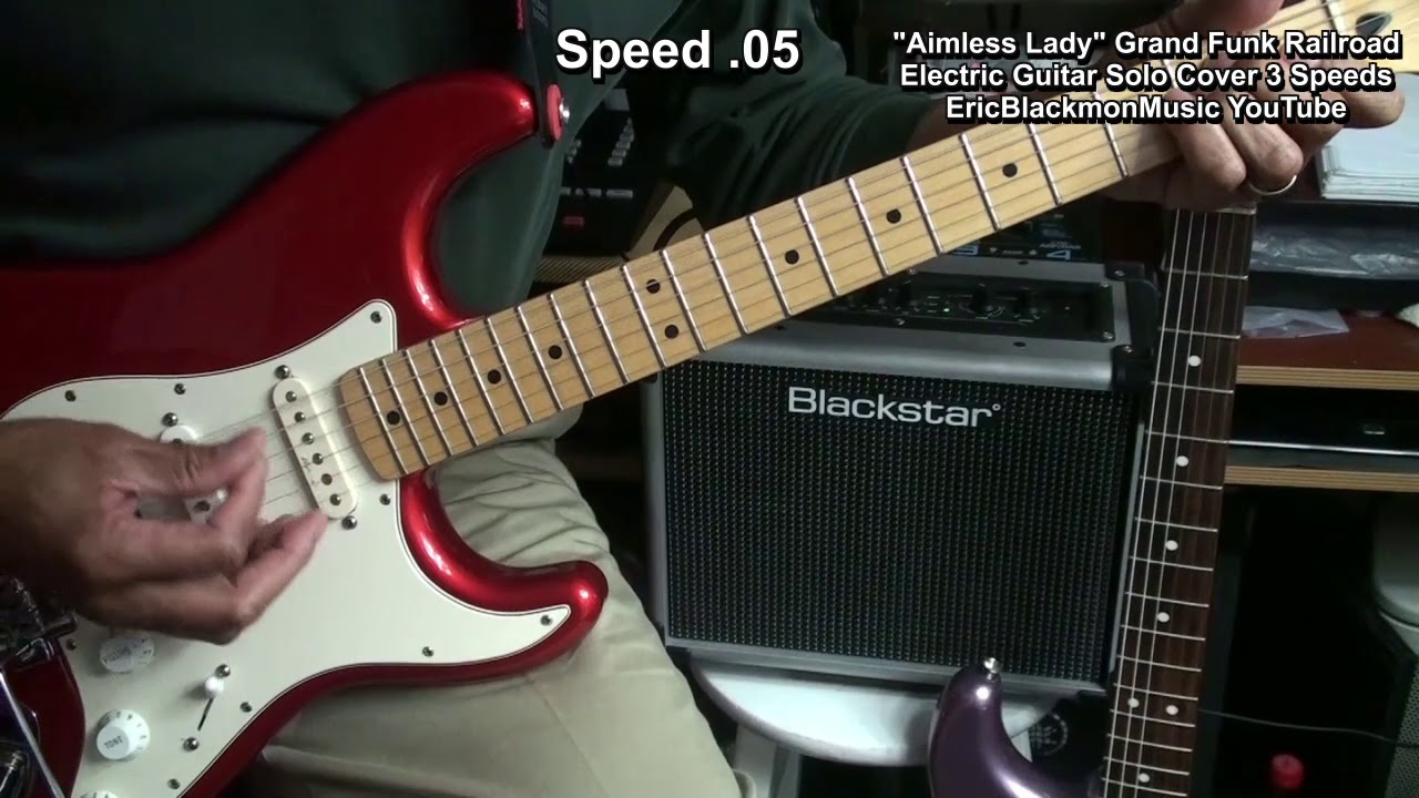 Grand Funk Railroad AIMLESS LADY GUITAR SOLO COVER EEMusicLIVE