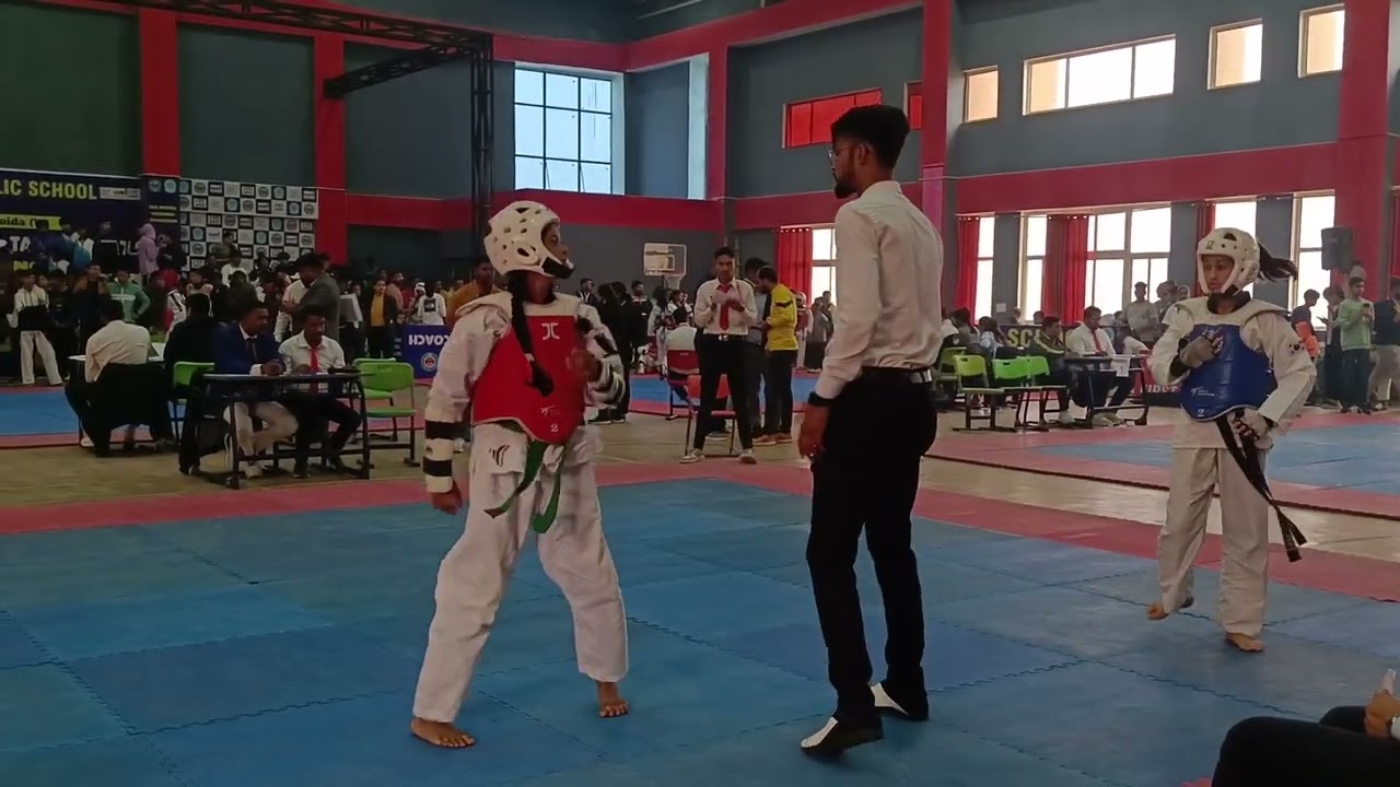 Under 14 Years Girls CBSE NATIONAL TAEKWONDO CHAMPIONSHIP 2023 #sports #taekwondo #cbse #national