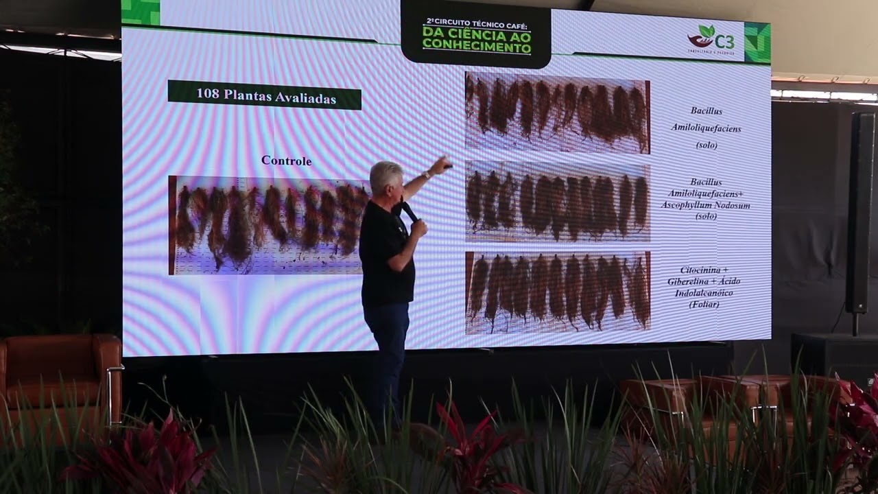 Influencia de Ácidos Húmicos, Enraizadores, na produção do café - Eduardo Mosca