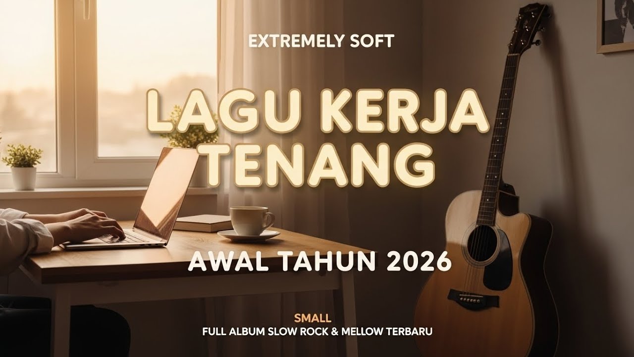 LAGU KERJA TENANG AWAL TAHUN 2026  FULL ALBUM SLOW ROCK & MELLOW TERBARU