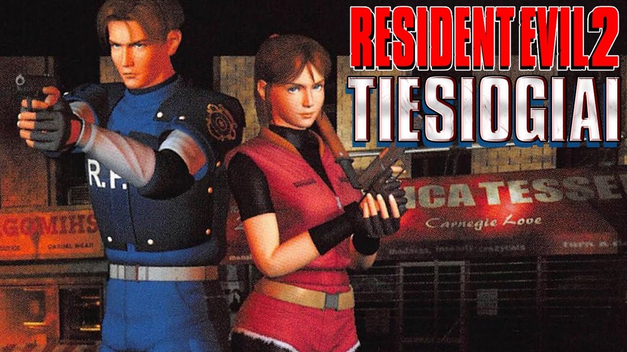 MARATONAS I Resident Evil 2 TIESIOGIAI [Hard, Leon A #2]