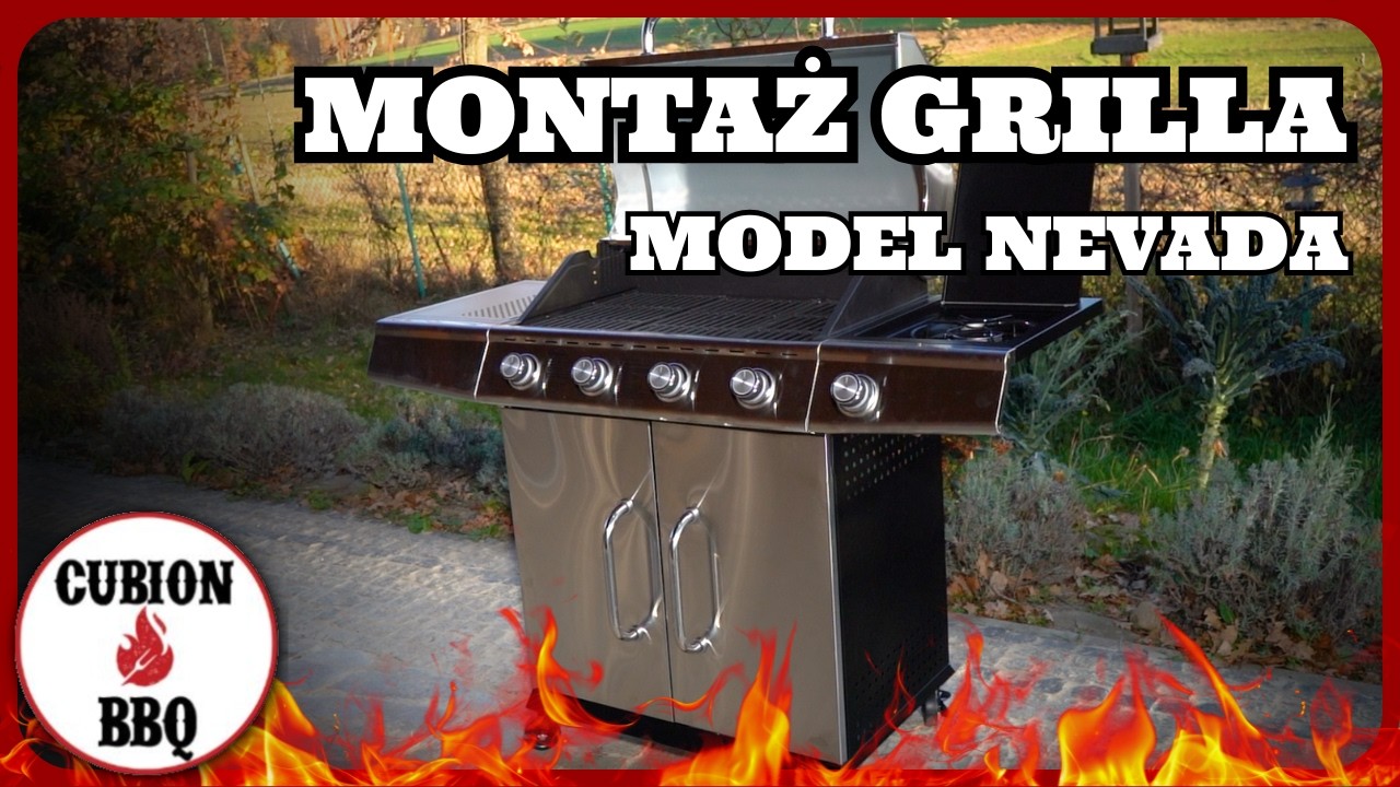 Jak zmontować GRILL NEVADA? 🏗️ Pełny poradnik | Cubion BBQ