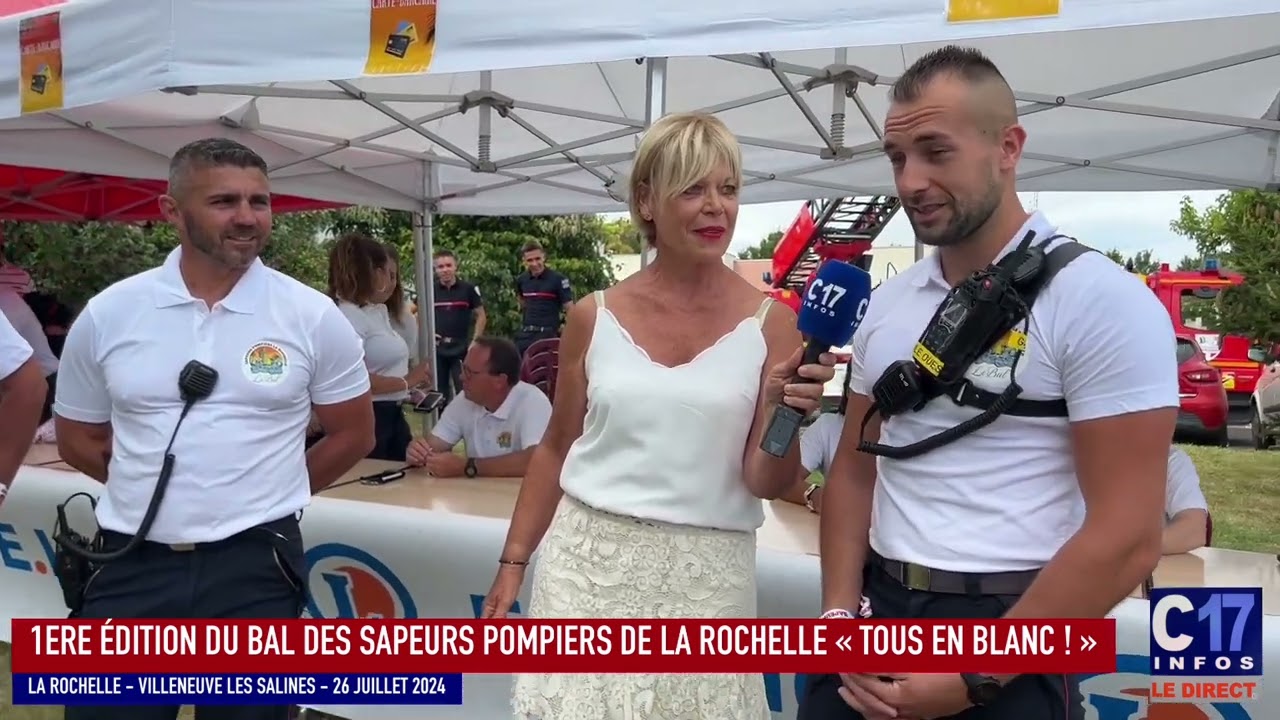 Et c’est parti pour la première édition du bal des sapeurs-pompiers de La Rochelle