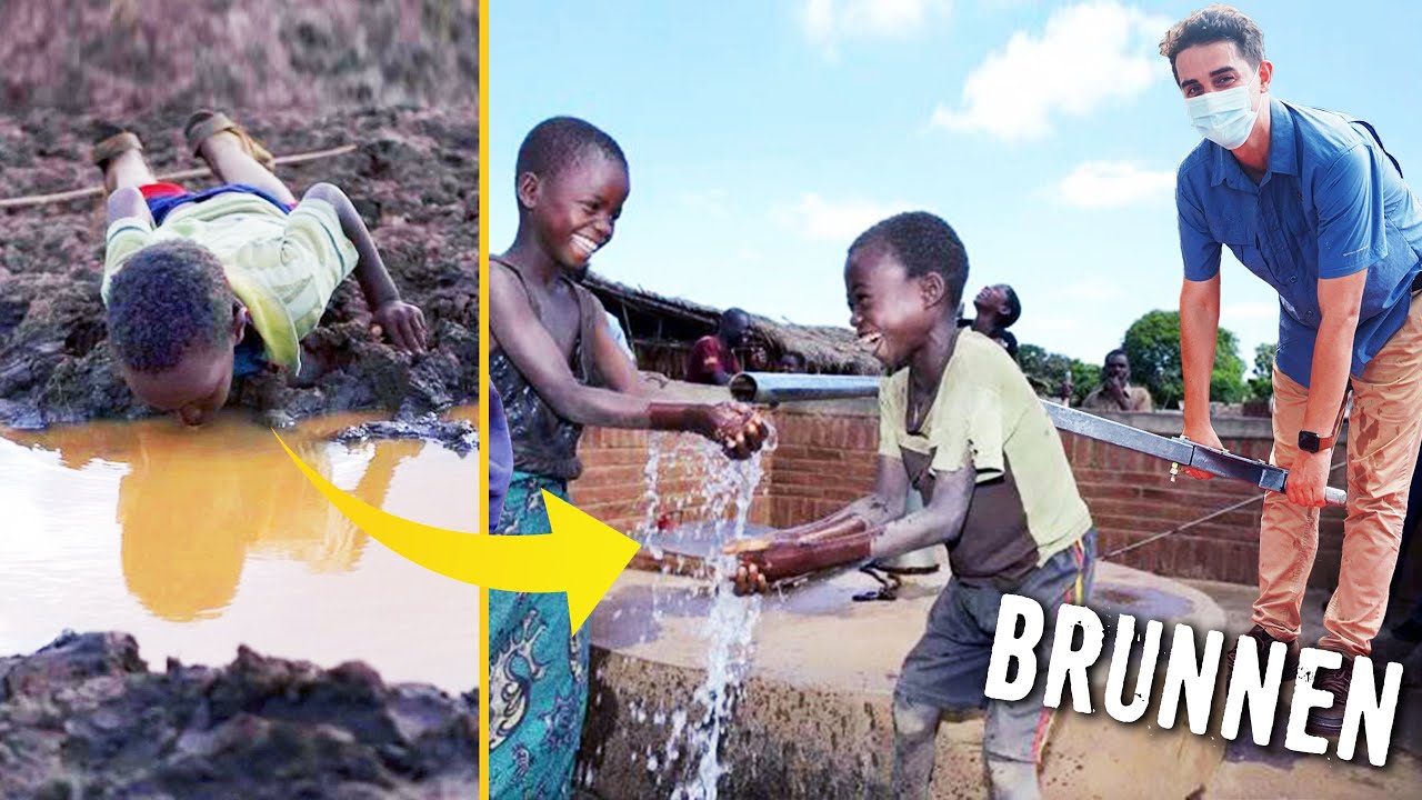 Ich habe in Afrika einen Brunnen Gebohrt!