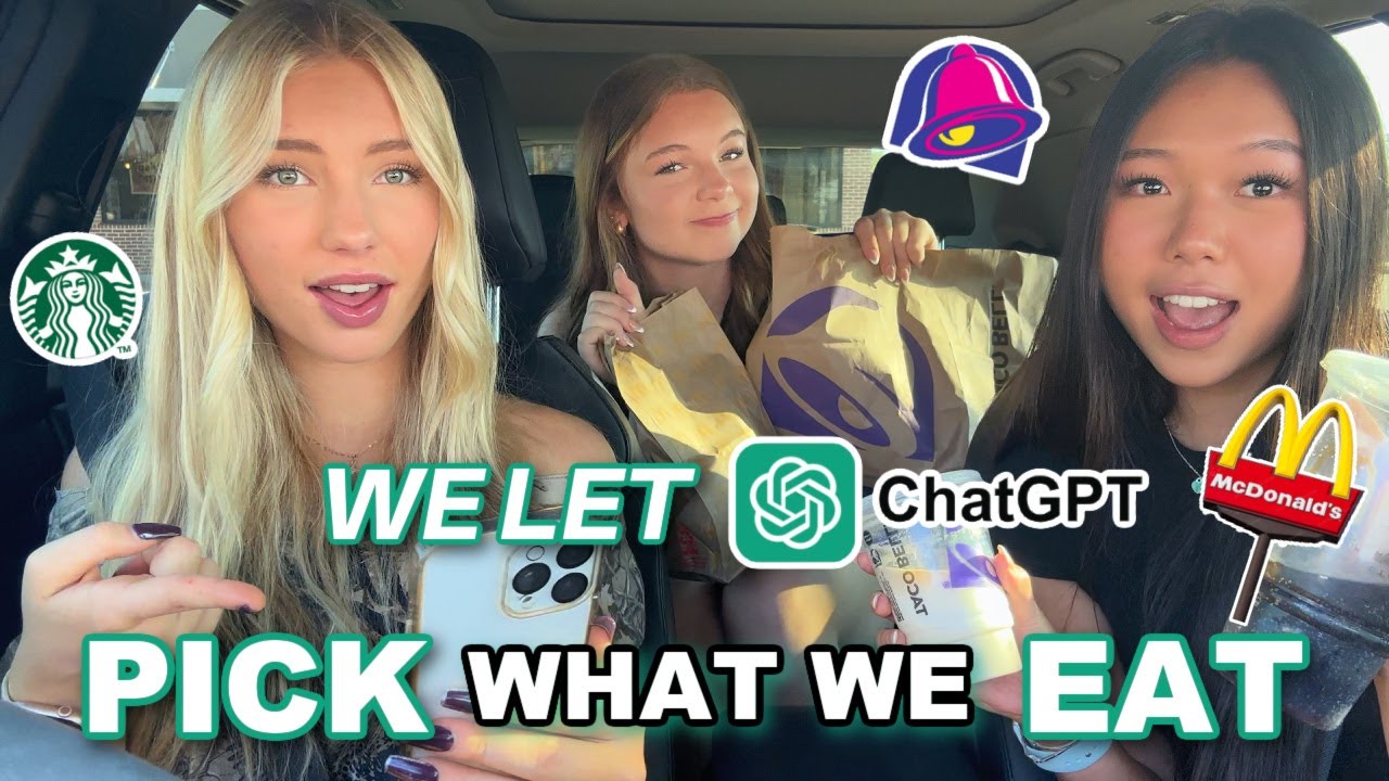 Letting ChatGPT decide our FAST FOOD order...