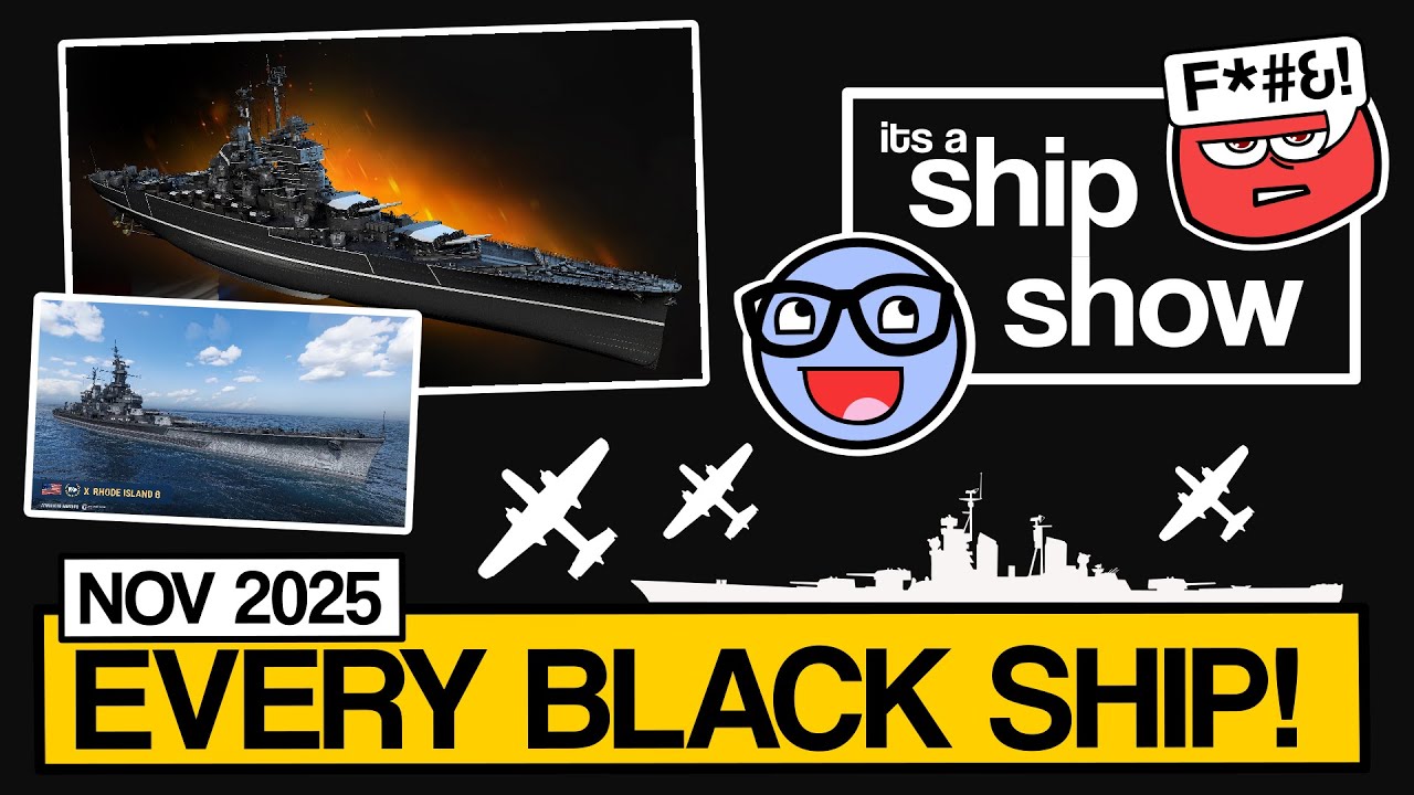 Every Single Black Friday Ship, Its a Ship Show - World of Warships - Clyde Plays Live - E110