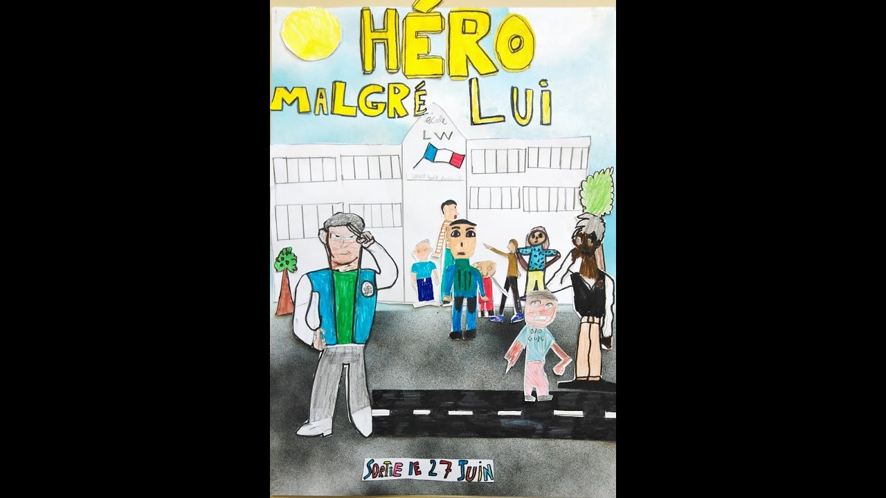 Héro Malgré Lui - Court métrage des CM1A de Langevin Wallon