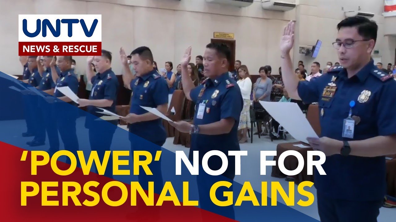 8 PNP officials promoted to next higher rank
