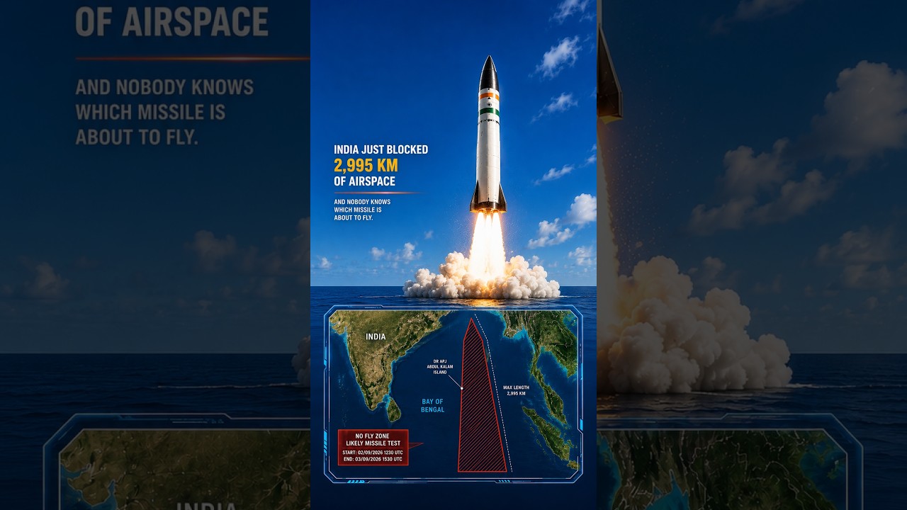 India Just Blocked 2,995 KM Of Airspace &mdash; What's Coming?