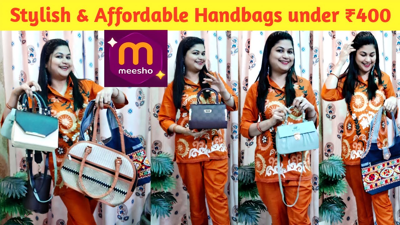 Meesho Handbags Haul 👜 | Trendy, Stylish & Budget Friendly Bags | Meesho Bags Under ₹400