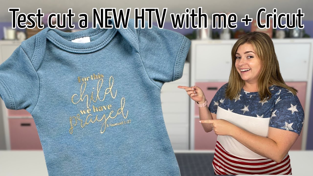 Try a NEW HTV (heat transfer vinyl) with me