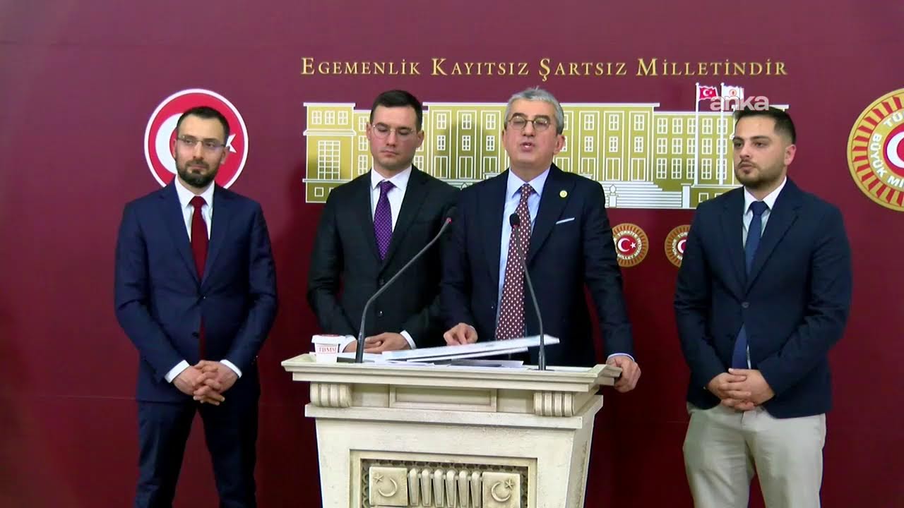 CHP Grup Başkanvekili Gökhan Günaydın, TBMM'de açıklama yapıyor #Canlı