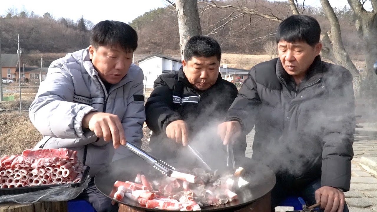 한우 차돌박이 구이 먹고 볶음밥까지...[Grilled Beef Brisket]