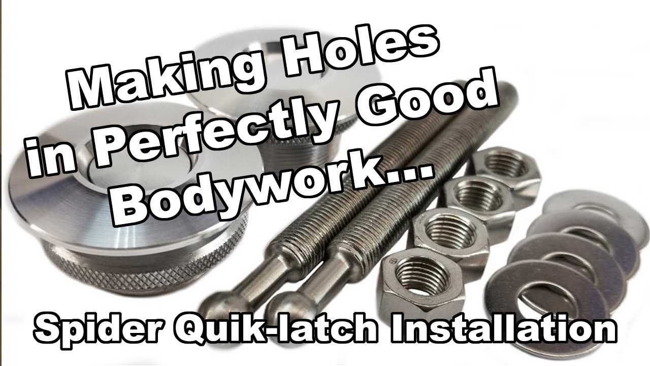 HOW TO INSTALL QUIK-LATCH BONNET PINS
