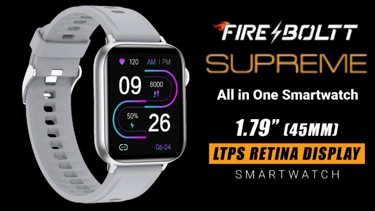 Fire Boltt Supreme Smartwatch 🔥 Buying Link ⚡ All Features & Specifications⚡ fire boltt supreme