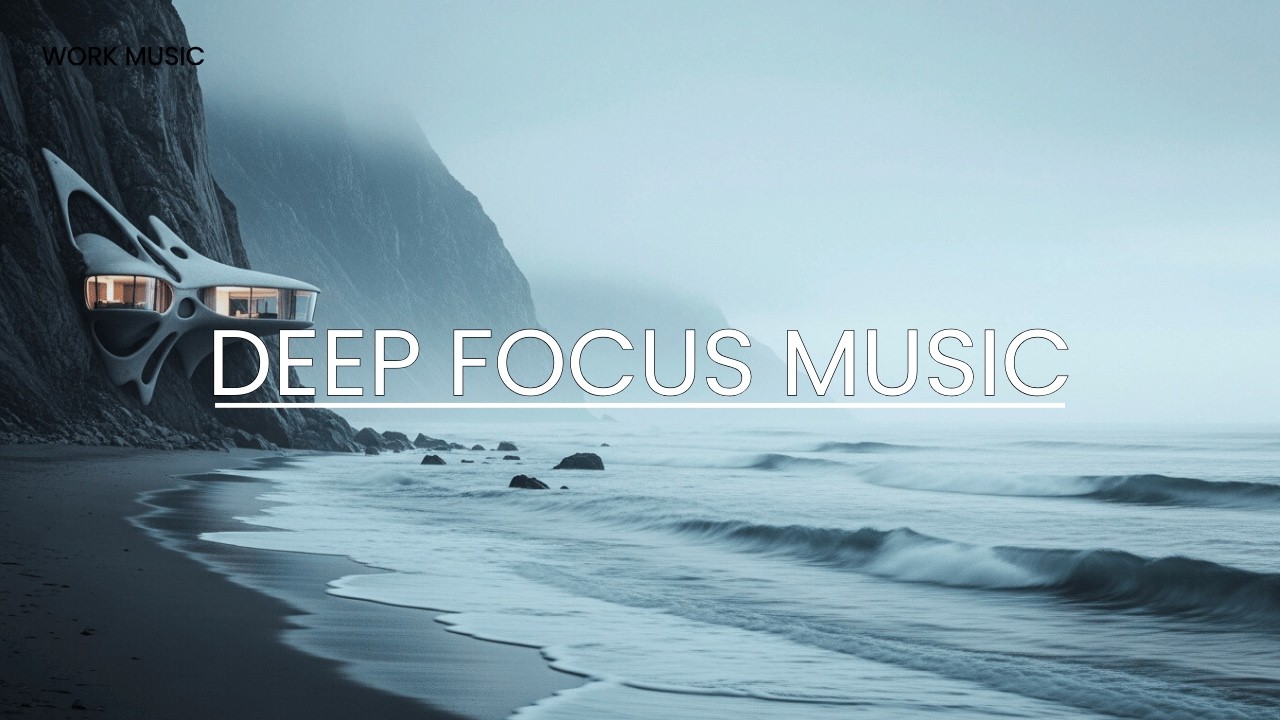 Deep Focus Beats ❄️ Snowy Mountain Ambient Study Music