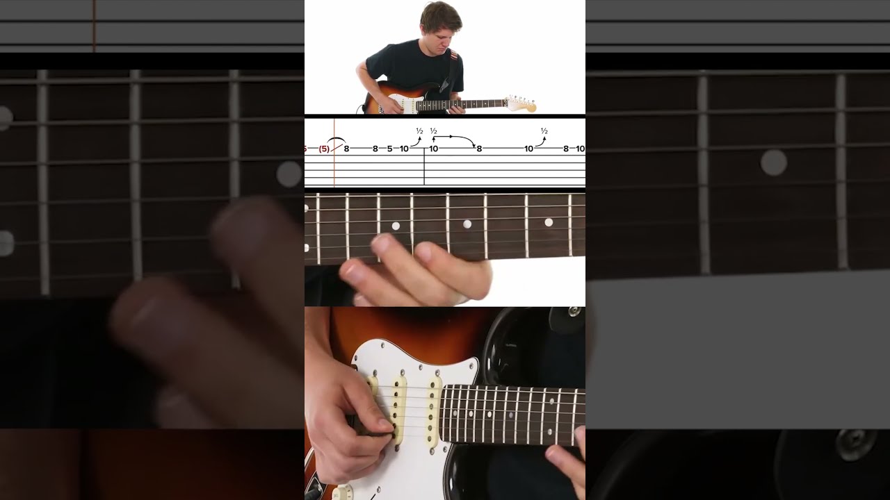"Lay Down Sally" by Eric Clapton – solo tab at full and half speed!