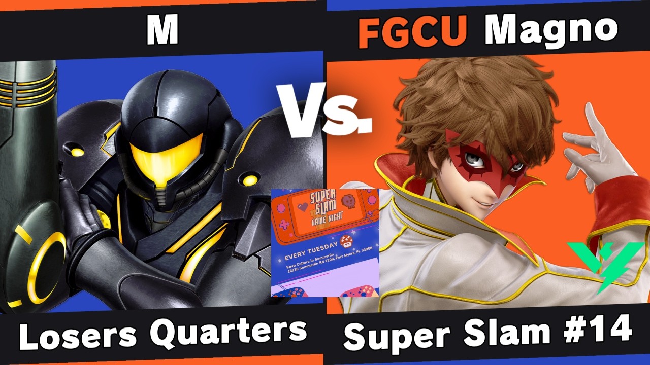 Super Slam 14 - M (Samus) vs Magno (Joker) - Losers Quarters