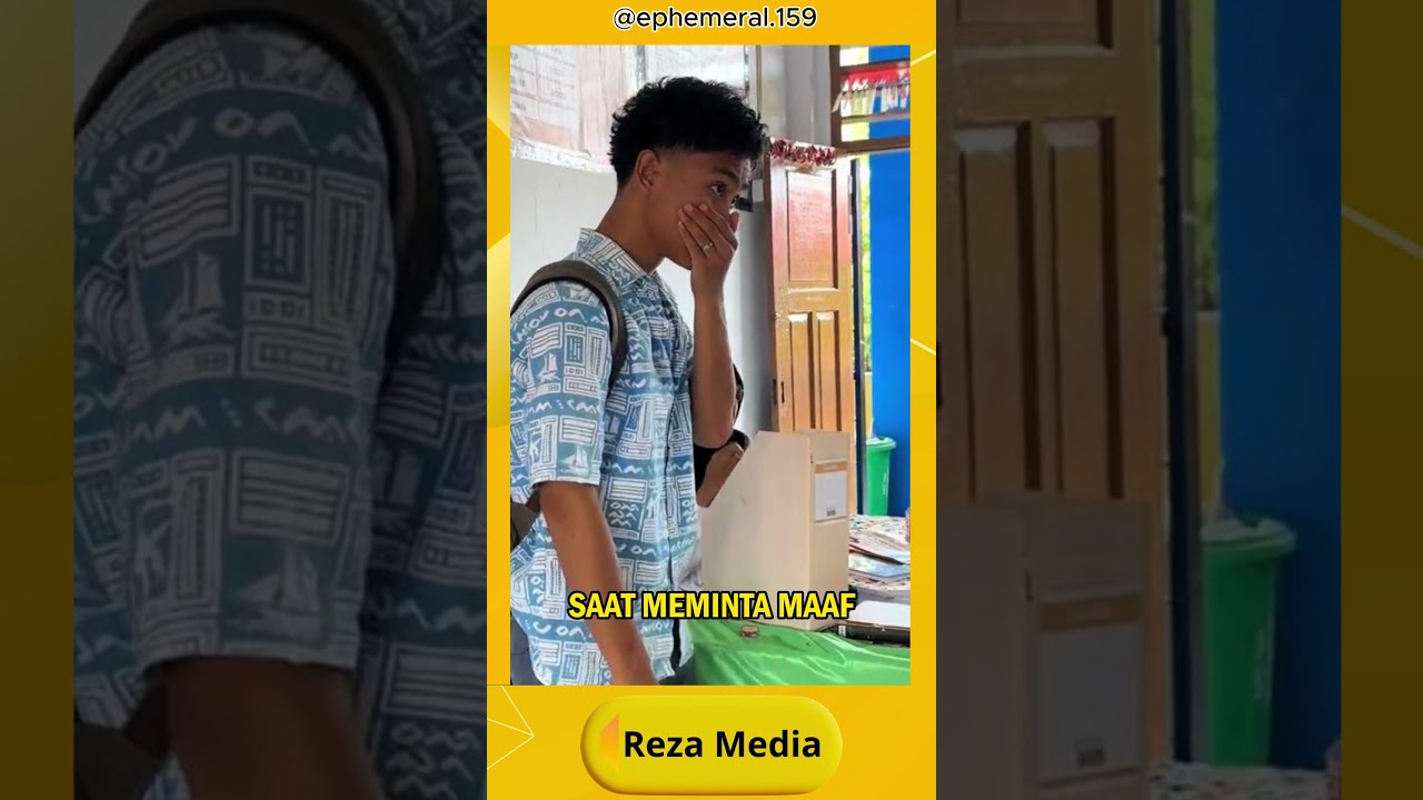 MOMEN HARU SAAT SEORANG PELAJAR BERPAMITAN DENGAN GURU DAN TEMAN-TEMANNYA KARENA PINDAH SEKOLAH