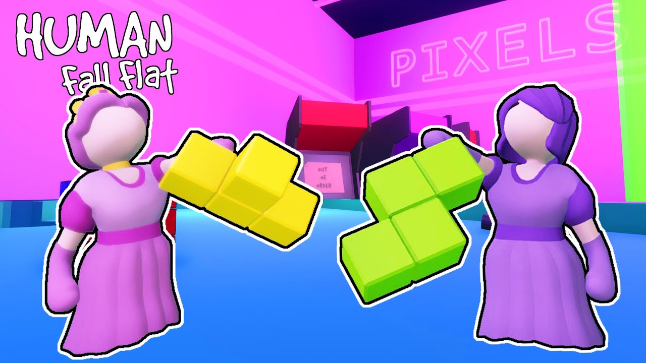 Мы ходили в игровой зал Human Fall Flat!