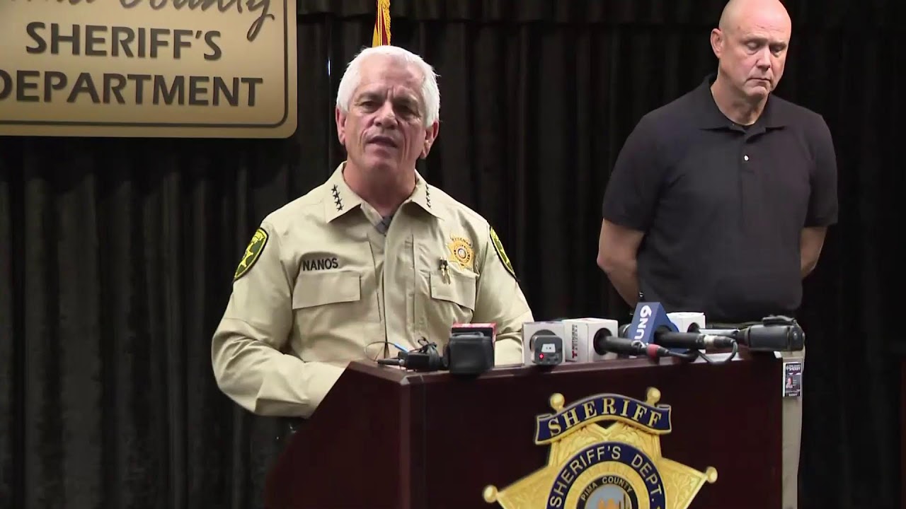 Pima County Sheriff's Press Conference