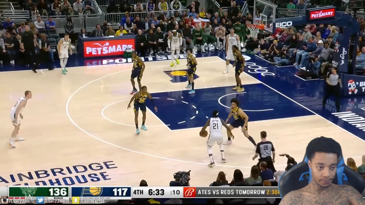 I APOLOGIZE Jrue... FlightReacts To NBA BUCKS at PACERS | FULL GAME HIGHLIGHTS | March 29, 2023!