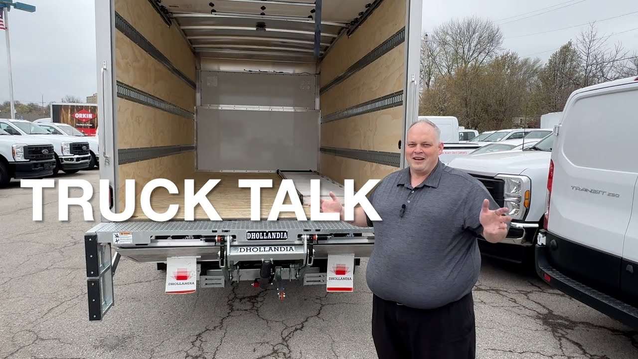 Unlocking Efficiency: Dhollandia Tuck Under Liftgate Features on Ford E450 Box Truck | Truck Talk