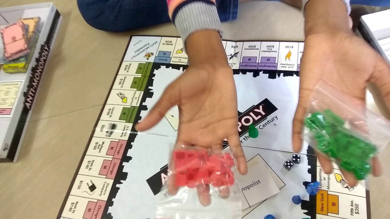 ANTI-MONOPOLY GAME