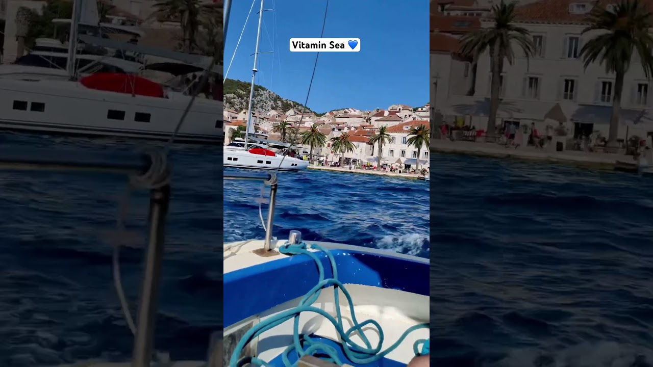 Boat ride in Hvar, Croatia 🇭🇷 | Most beautiful places in Europe | must visit 