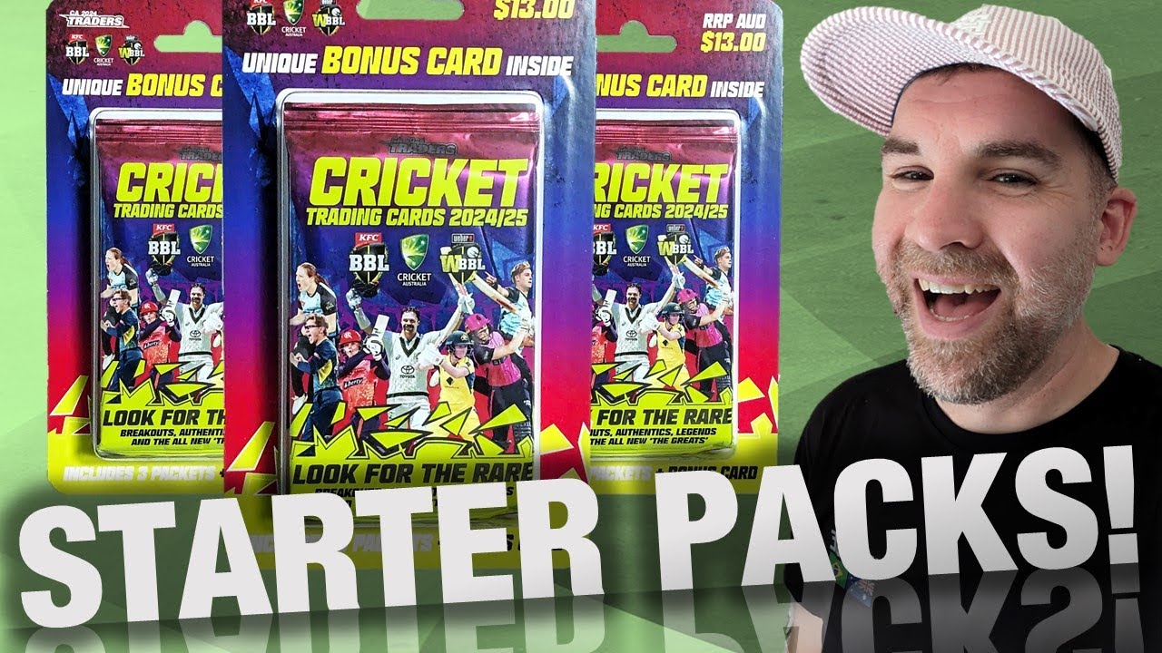 2024/25 Cricket Australia Cards | STARTER PACKS OPENING!