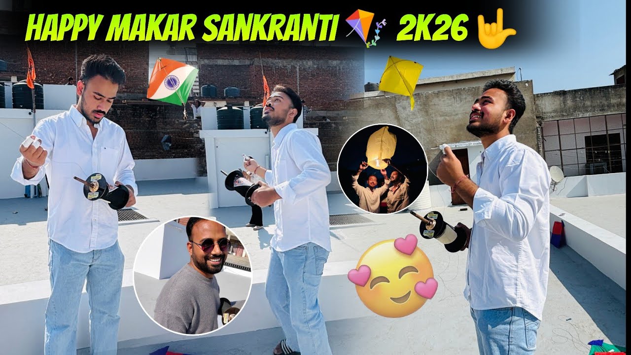 Happy makar sankranti 🪁2k26 🤟