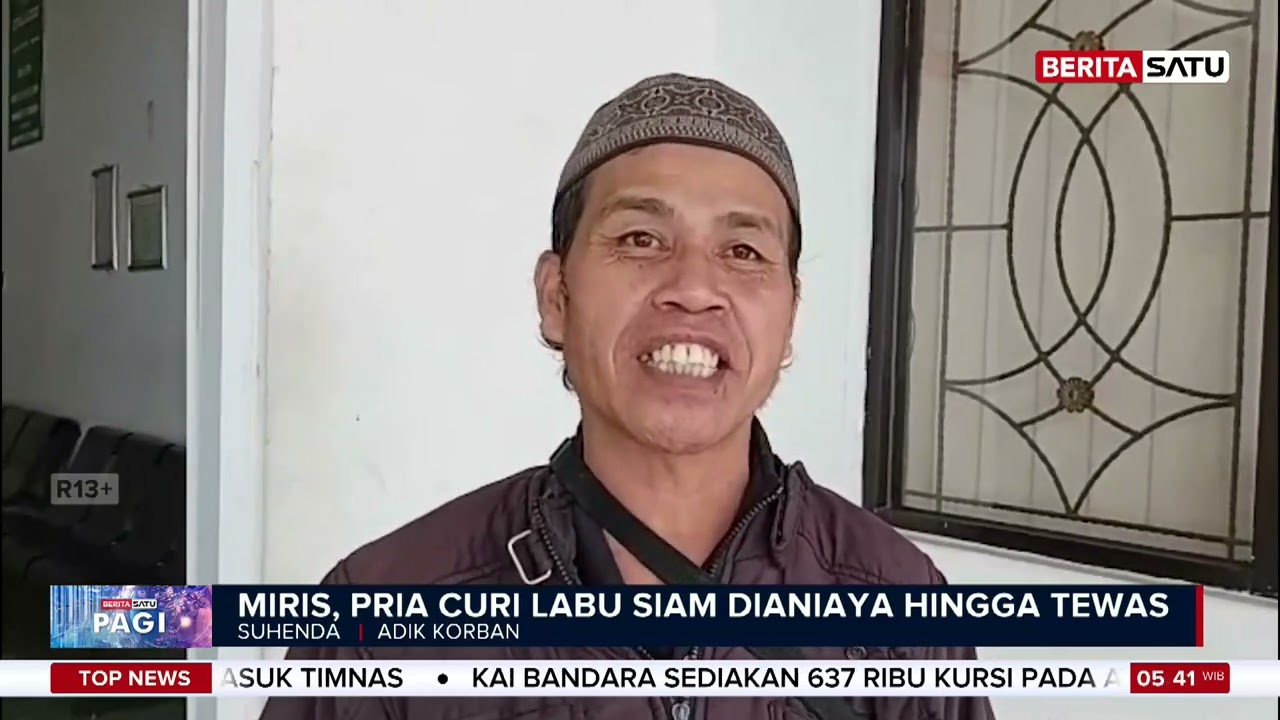 Pria Paruh Baya di Cianjur Tewas Diduga Gegara Labu Siam #beritasatu