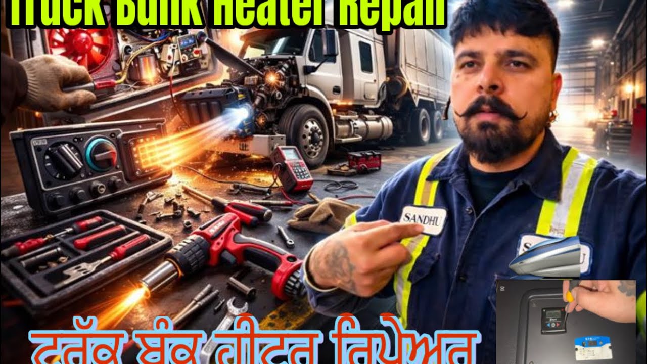 Truck Bunk Heater Repair Da Sasta Te Tikau Treeka🇨🇦 ✈️🇺🇸ਟਰੱਕ ਬੰਕ ਹੀਟਰ ਰਿਪੇਅਰ ਦਾ ਸਸਤਾ ਤੇ ਟਿਕਾਊ ਤਰੀਕਾ