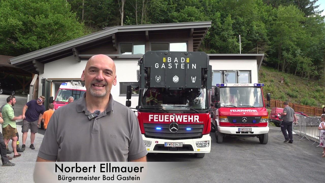 Feuerwehr Bad Gastein – Badbruck bezieht neue Zeugstätte nach neunmonatiger Bauzeit. 14. Juni 2025