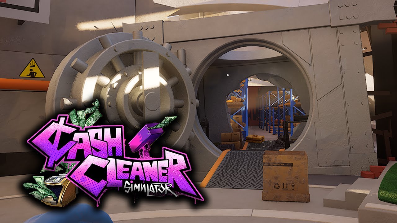 Dicker Tresor Raum - Cash Cleaner Simulator gameplay deutsch #11
