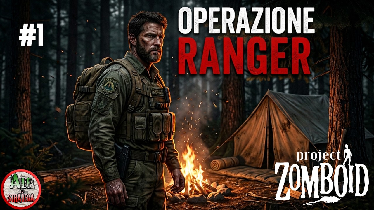 PIAZZIAMO UNA TENDA TEMPORANEA || PROJECT ZOMBOID STORIES ITA BUILD 42 || OPERAZIONE RANGER #1