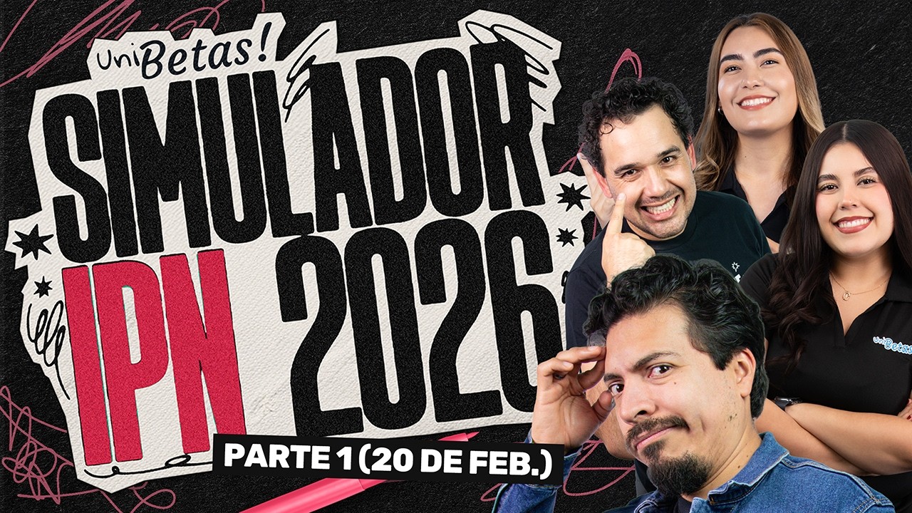 Examen Simulador IPN 2026: 80 Reactivos para Medirte y Asegurar tu Lugar - Parte 1