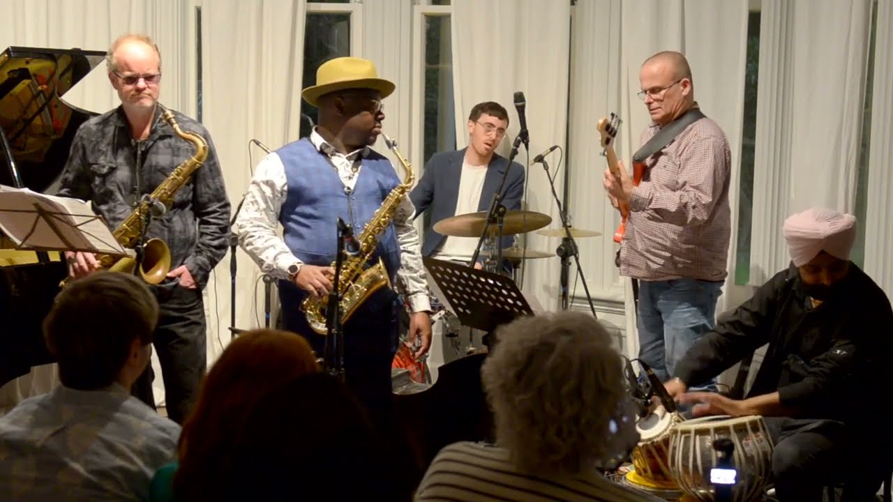 Olivier Holland's GJAZZ5 with Manjit Singh "For Thabani" live at CJC Creative Jazz Club