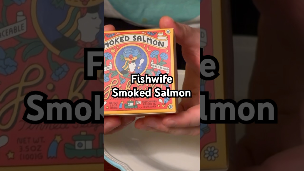 Копчёный лосось от Fishwife. Очень вкусно! #консервированнаярыба