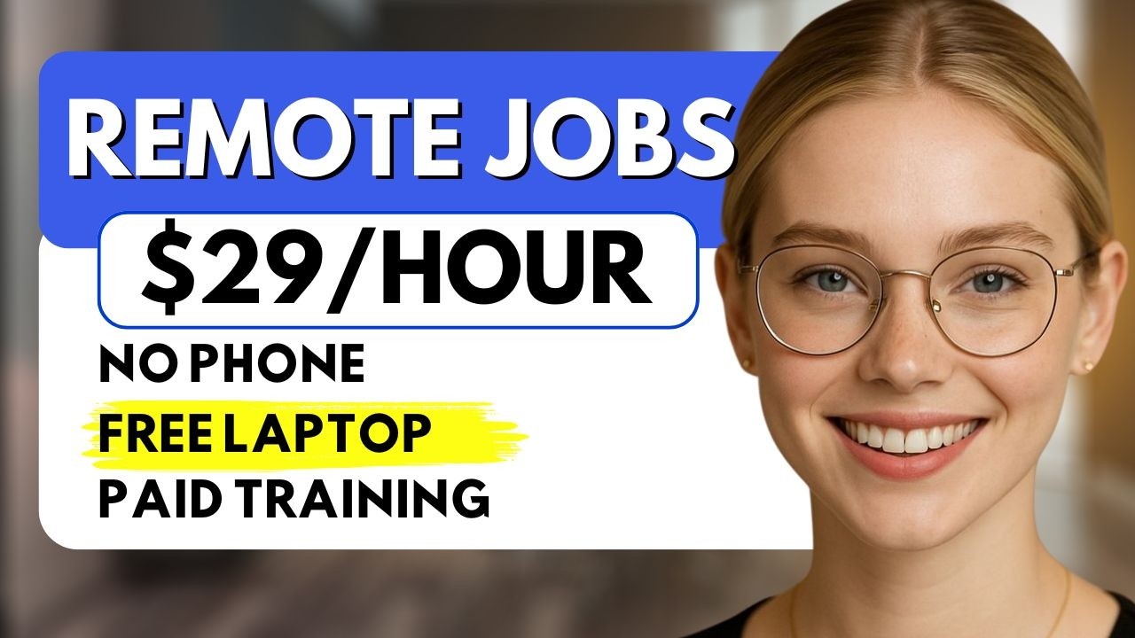 4 Remote Jobs! No Phone Entry Level Remote Work From Home Jobs 2026