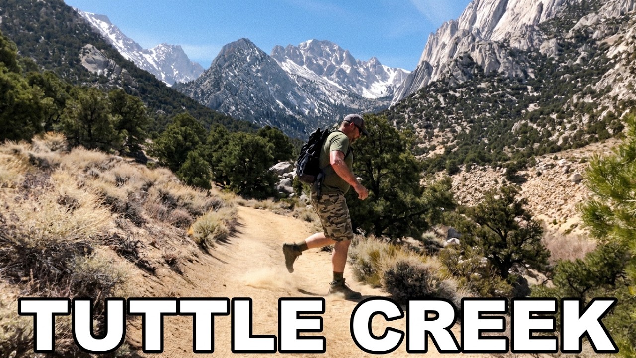 Tuttle Creek Ashram Trail - Lone Pine CA