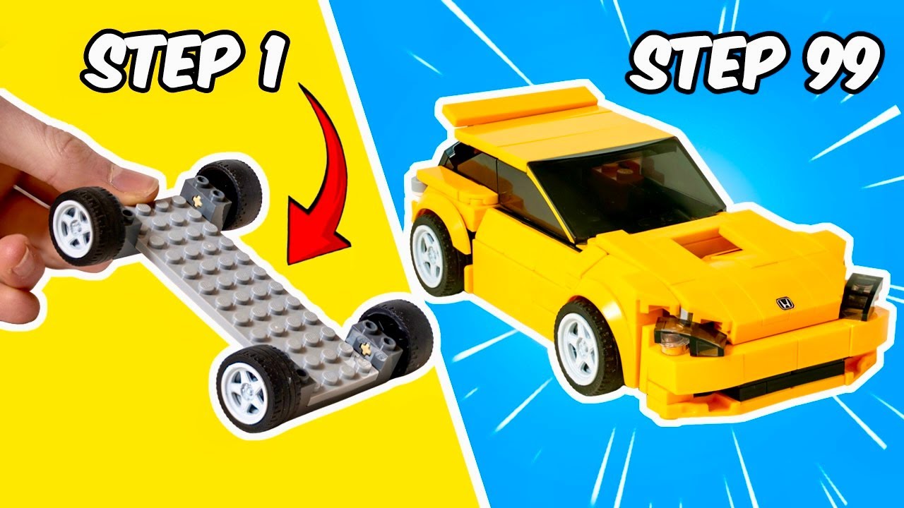 Я разработал свой собственный набор LEGO Speed ​​Champions...