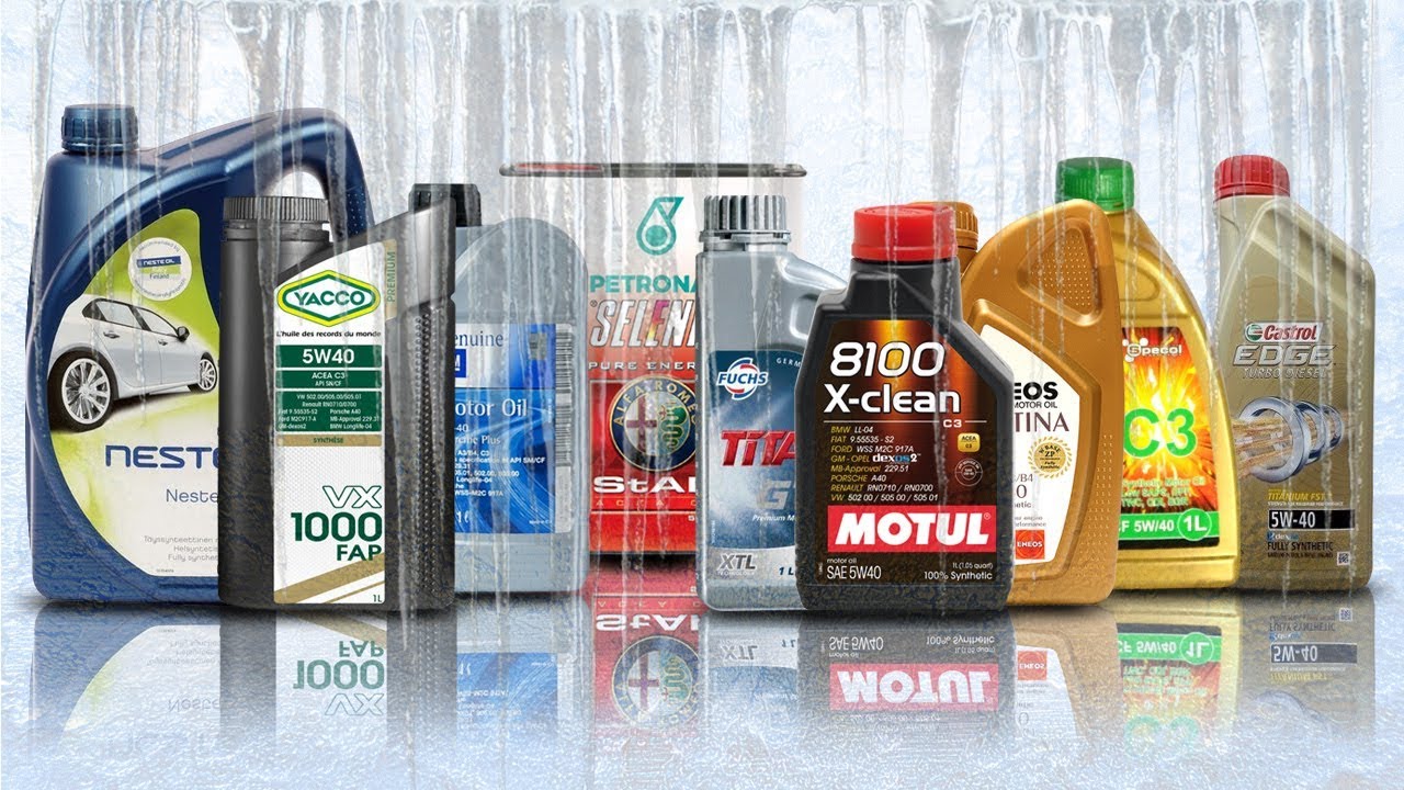 Olej 5W40 C3 Test Zimna -30&deg;C Motul, Castrol, Fuchs, GM, Eneos, Neste, Petronas, Yacco