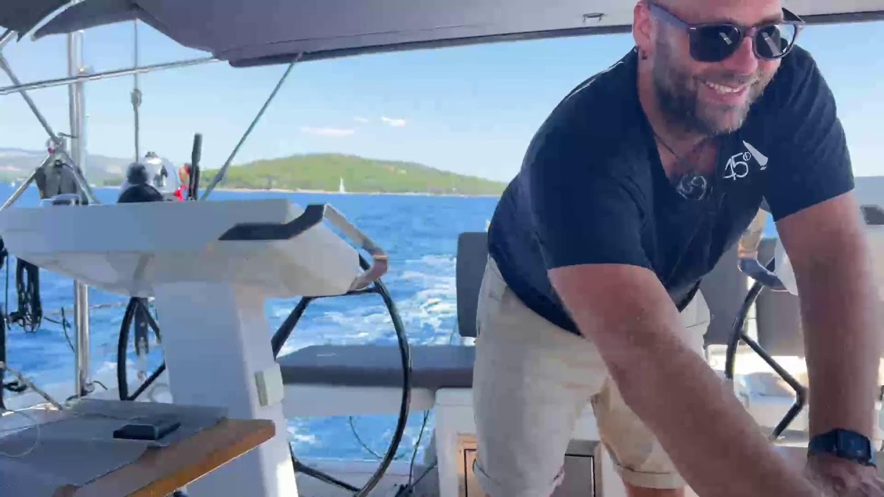 Live from the Adriatic! Hanse 548 under sail