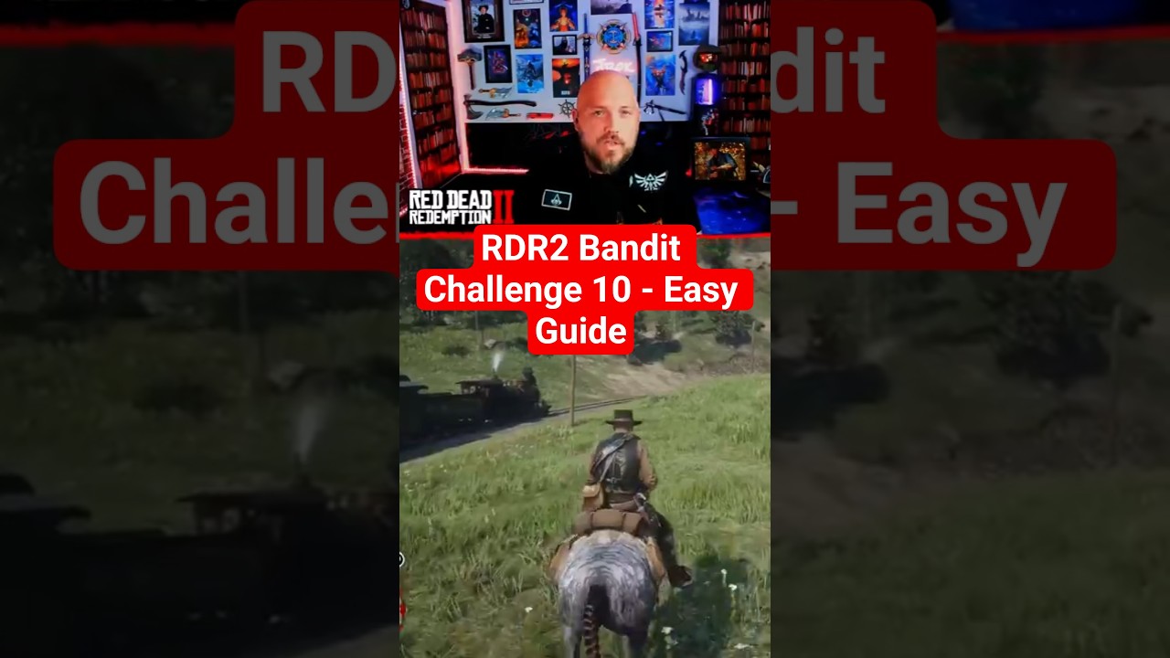 RDR2 Bandit 10 challenge  - easy guide