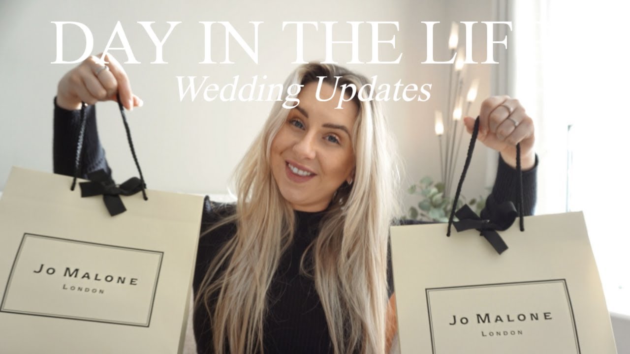 DAY IN THE LIFE | Wedding Updates + Appointments | Jo Malone Scent Your Wedding