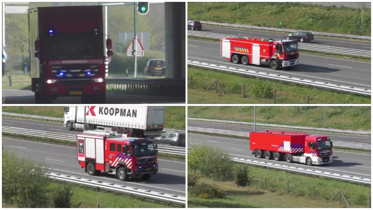 (grip1)prio1 Brandweer nederland en belgie met spoed naar natuurbrand pijnendijk moergestel