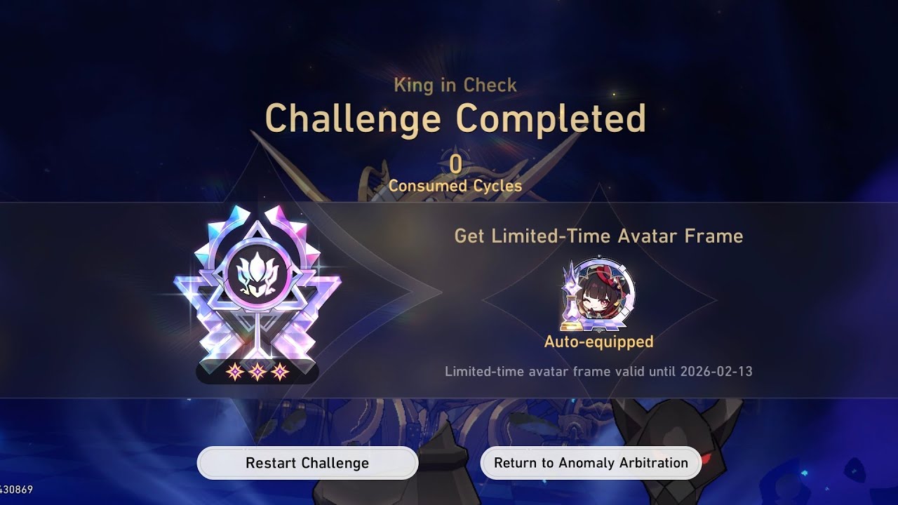 E2S1 Castorice 0 cycle 30M Sunday | 3.8 Anomaly Arbitration | HSR